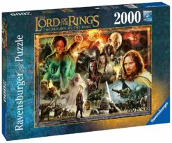 Пъзел Ravensburger от 2000 части - Властелинът на пръстените: Завръщането на краля
