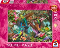 Пъзел Schmidt от 1000 части - Колибри