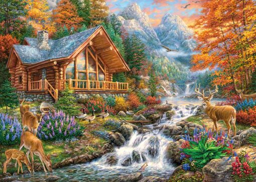 Пъзел Cherry Pazzi от 1000 части – Алпийски поток - Image 2