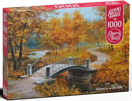 Пъзел Cherry Pazzi от 1000 части – Есен в стария парк