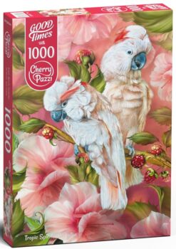 Пъзел Cherry Pazzi от 1000 части – Тропически дух – Kакаду