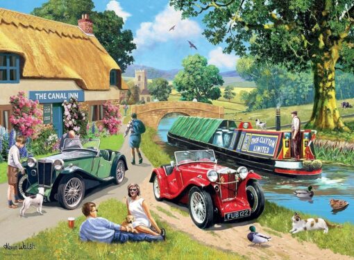 Пъзел Ravensburger от 500 части - Прекрасен летен ден - Image 2