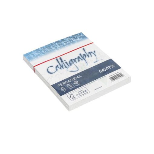 Плик Calligraphy Pergamena 17х17 см, Bianco 01, 25 броя – произведено в Италия