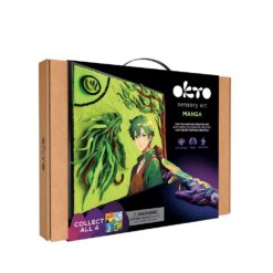 Oko Sensory Art Manga – творчески комплект за моделиране на манга изображение с пластилин в кутия с дръжка