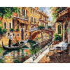 Рисуване по номера с акрилни бои върху платно на подрамка 40х50 см. - Венеция