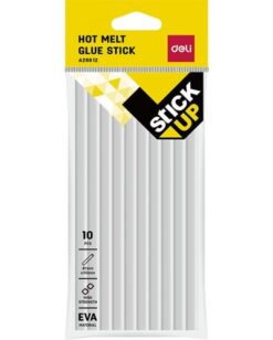 Лепилни пръчки Deli Stick Up, Ø7 мм, 15 см, 10 броя