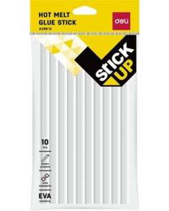 Лепилни пръчки Deli Stick Up, Ø11 мм, 20 см, 10 броя