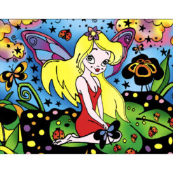 Картина за оцветяване 29,7х21 - Фея