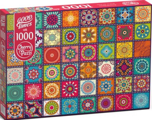 Пъзел Cherry Pazzi от 1000 части –Орнаментни квадрати