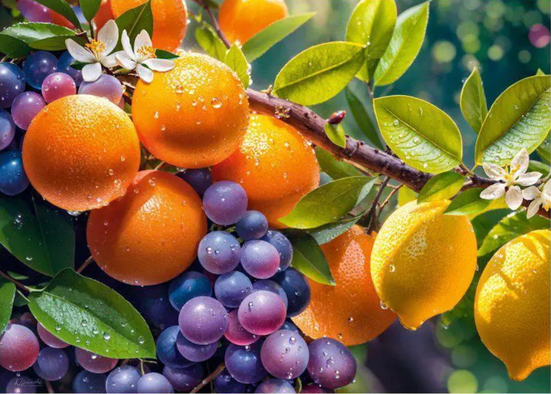 Пъзел Cherry Pazzi от 1000 части - Слънчеви плодове - Image 2