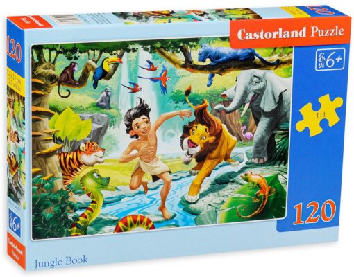 Пъзел Castorland от 120 части - Книга за джунглата - Image 2