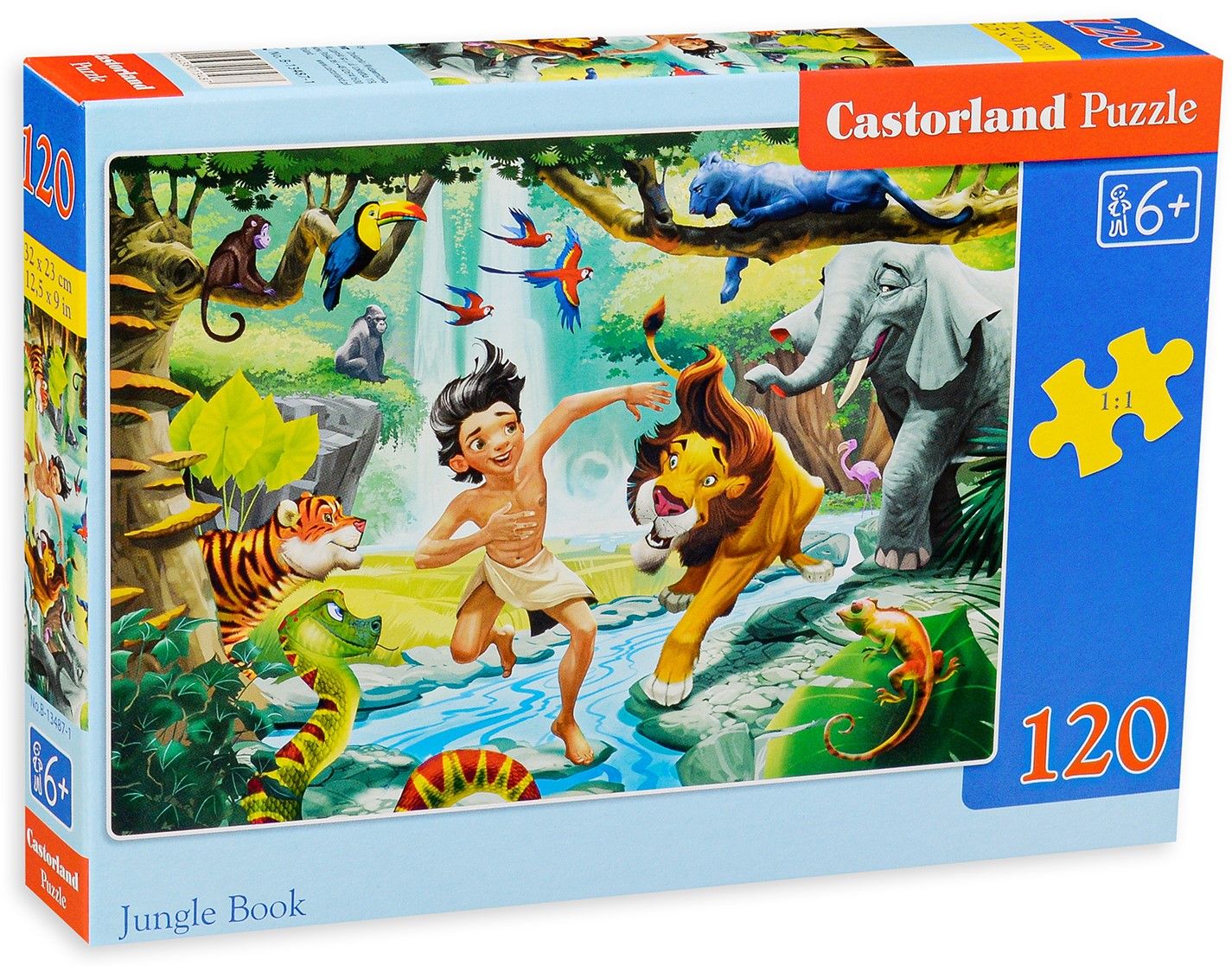 Пъзел Castorland от 120 части - Книга за джунглата - Image 2