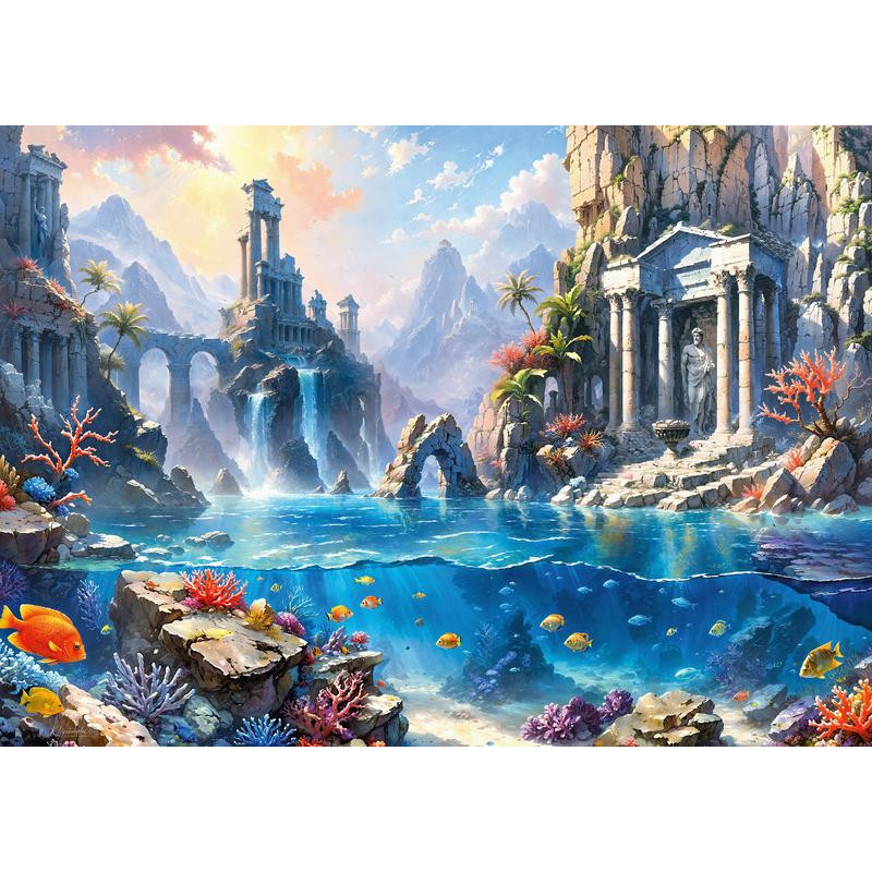 Пъзел Cherry Pazzi от 1000 части - Легендата за Атлантис - Image 2
