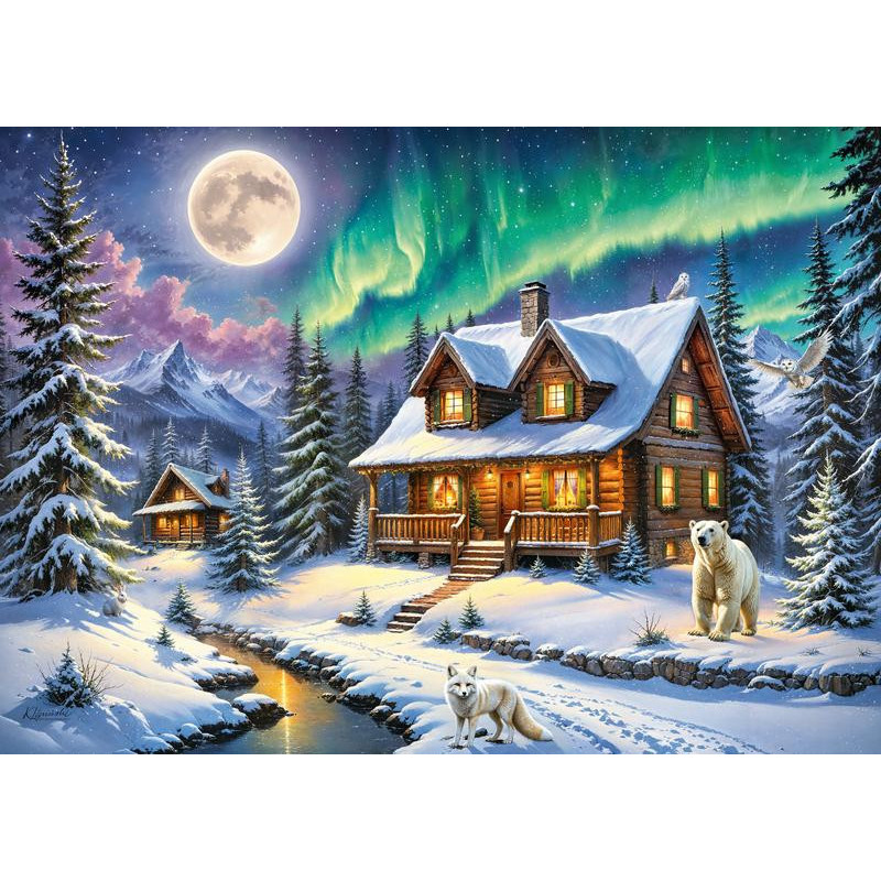 Пъзел Cherry Pazzi от 1000 части - Северно сияние - Image 2