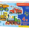 Пъзел 4Х ел. Castorland Превозни средства