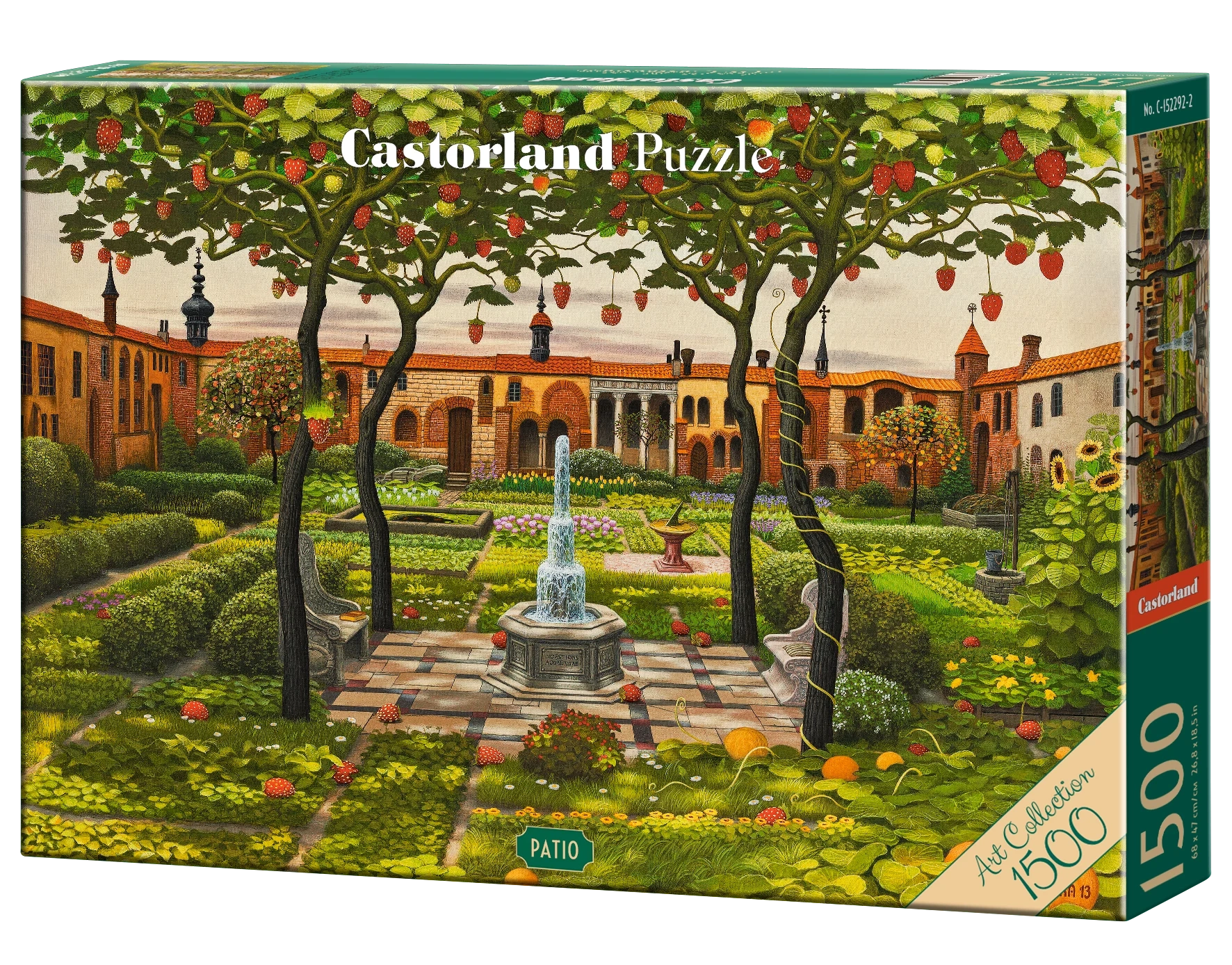 Пъзел Castorland 1500 части - Патио