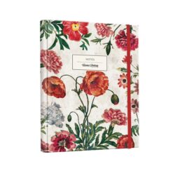 Планер с твърда корица и скрита спирала, 16,3 × 22,2 см, със затваряне с ластик