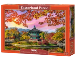 Пъзел 500 ел. Castorland Дворец Кьонбоккун, Сеул, Южна Корея