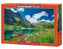Пъзел 500 ел. Castorland Черно езеро под планината Риси, Татри, Полша