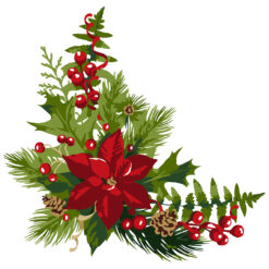 Рисуване по номера с акрилни бои върху платно на подрамка - 30 х 30 - Коледна звезда