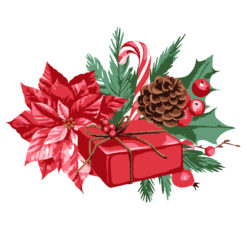 Рисуване по номера с акрилни бои върху платно на подрамка - 30 х 30 - Коледен подарък