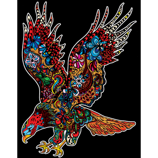 Картина за оцветяване 47х35 - Орел