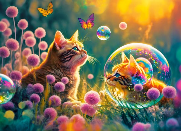 Пъзел Castorland от 100 части - Магическа утрин - Image 2