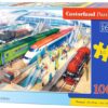 Пъзел Castorland от 100 части - На гарата