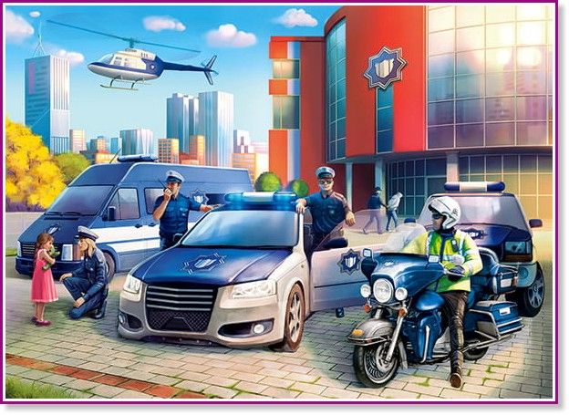 Пъзел Castorland от 100 части - Полицейска станция - Image 2