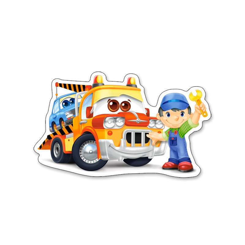 Пъзел 4Х ел. Castorland Спасителни превозни средства - Image 3