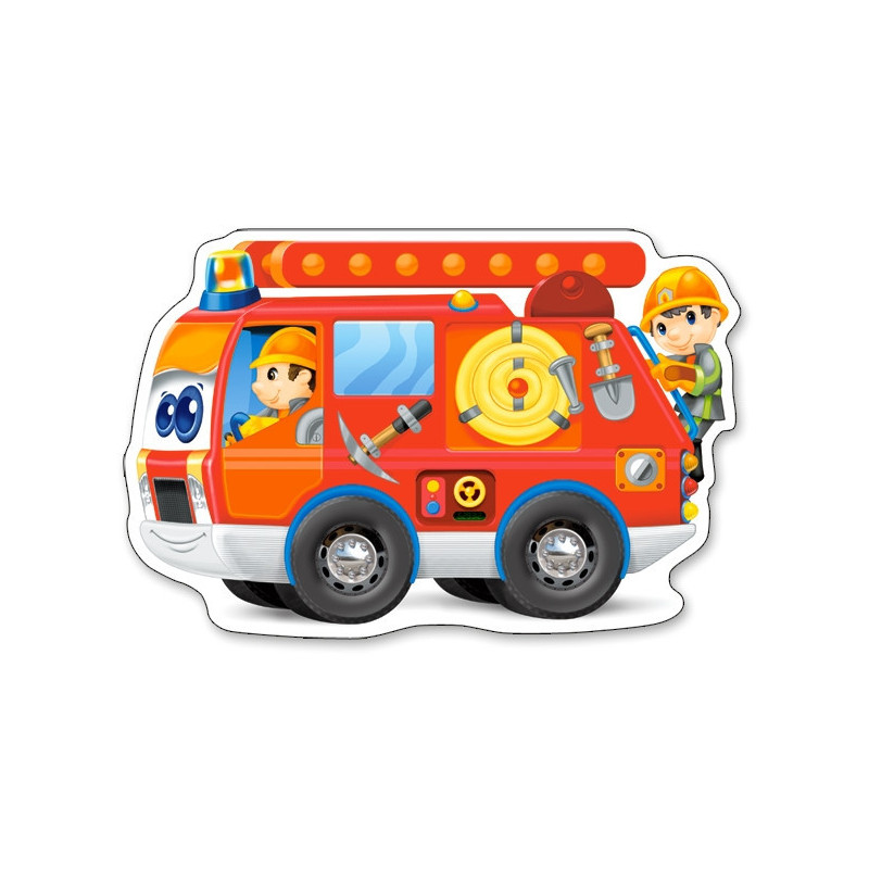 Пъзел 4Х ел. Castorland Спасителни превозни средства - Image 4