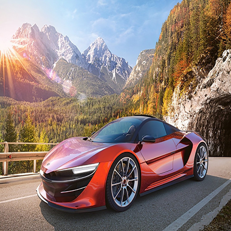 Пъзел Castorland от 100 части - Спортна кола - Image 2