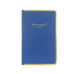 Тефтер Monaco-Vegan А5 с твърда корица от еко кожа, метален кант и редове