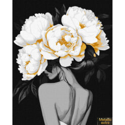 Рисуване по номера с акрилни Metallic Extra бои върху платно на подрамка 40х50 см. - Цветът на успеха