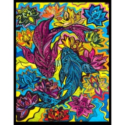 Картина за оцветяване 47х35 - Риба