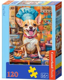 Пъзел Castorland от 120 части - Куче готвач