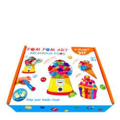 Детски творчески DIY комплект с цветен моделин и форми за игра и творчество